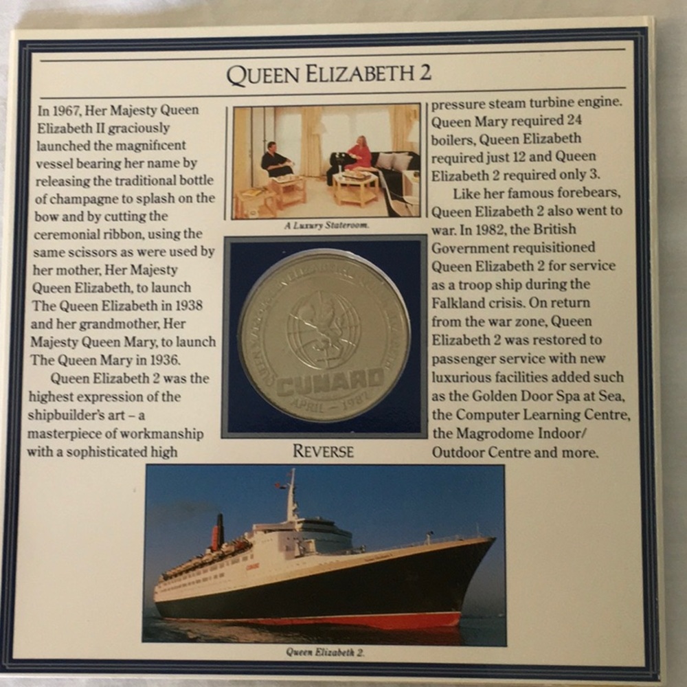 QE2 Commemerative Coin - Picture 3 of 4